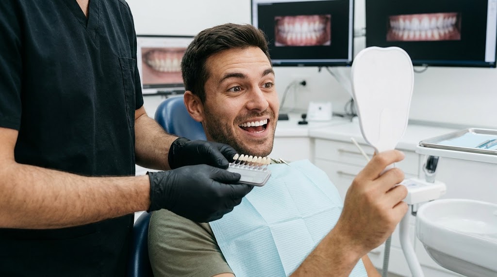 Sonrisa natural en primer plano (imagen ilustrativa, no corresponde a un paciente)